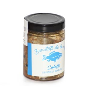 Salată din pește marinat- Bunătăți de la iaz 260 g